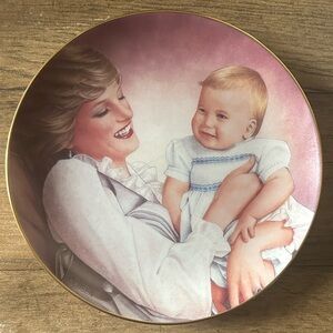 Danbury Mint “Diana Princess of Wales” Collectible Plates “A Future King”